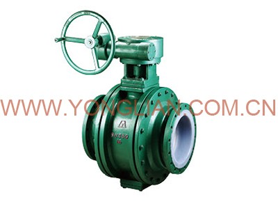 永聯(lián) 襯氟球閥Q41F46-16/6 全通徑閥門(mén)提供的流量