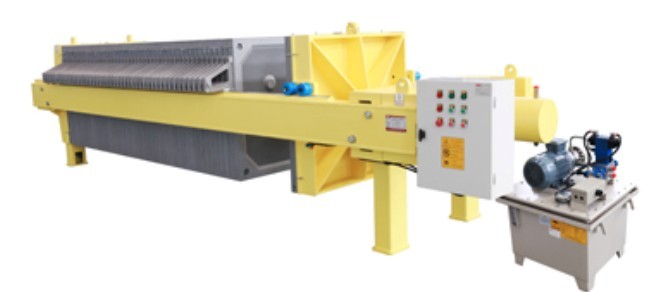 供應(yīng)禹州市禹龍馬 XMY630型 污泥處理液壓壓緊廂式壓濾機(jī)