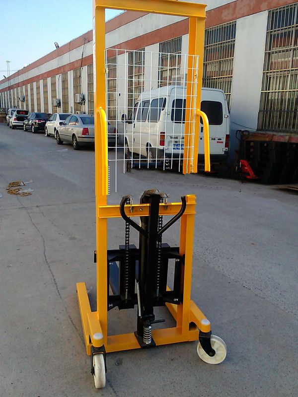 廠家直銷(xiāo)手壓腳踩兩用手動(dòng)堆高車(chē)1噸 手動(dòng)液壓升高車(chē)