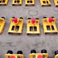 工廠(chǎng)實(shí)拍！單梁300輪防脫軌組裝現(xiàn)場(chǎng)圖