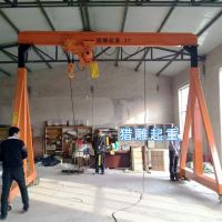 3噸龍門吊價格，河北獵雕起重3噸龍門吊生產廠家，簡易龍門吊