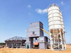 方圓HZS90D攪拌站助力摩洛哥機(jī)場建設(shè)！