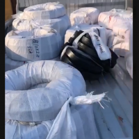 發(fā)往武漢的起重機(jī)配套電纜以裝車，感謝信任！--豪達(dá)電纜！