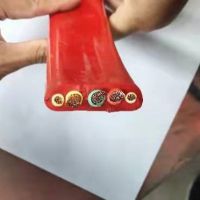 河南起重機專用紅色扁電纜大量現(xiàn)貨供應