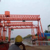 東莞花架門式起重機施工現(xiàn)場