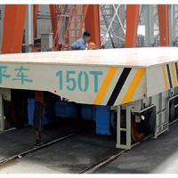 山東泰安起重機專業(yè)生產銷售—150t電動旋轉運行平車