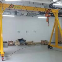 咸陽(yáng)360度可旋轉(zhuǎn)無(wú)軌龍門吊航吊