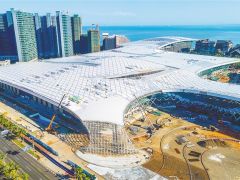 海南國際會(huì)展中心二期項(xiàng)目預(yù)計(jì)本月完工