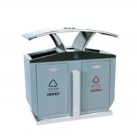 河南天祥環(huán)衛(wèi)垃圾桶戶外二分類(lèi)果皮箱廠家直銷(xiāo)支持批發(fā)定制