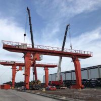 L型單梁吊鉤門(mén)式起重機(jī)維修