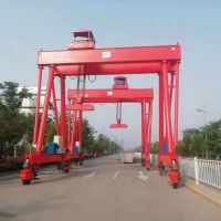 南通單梁雙梁行車(chē)輪胎吊輪胎式行車(chē)