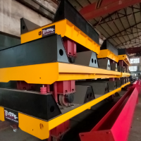 河南 法蘭克生產(chǎn) 電動(dòng)平車 過(guò)跨車 地平車