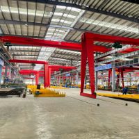 湖北省荊州市半門式龍門吊起重機，龍門吊，行吊