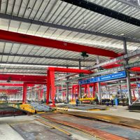 湖北省宜都市半門式龍門吊起重機，龍門吊，行吊