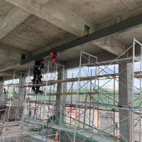 輕小型起重機施工現(xiàn)場